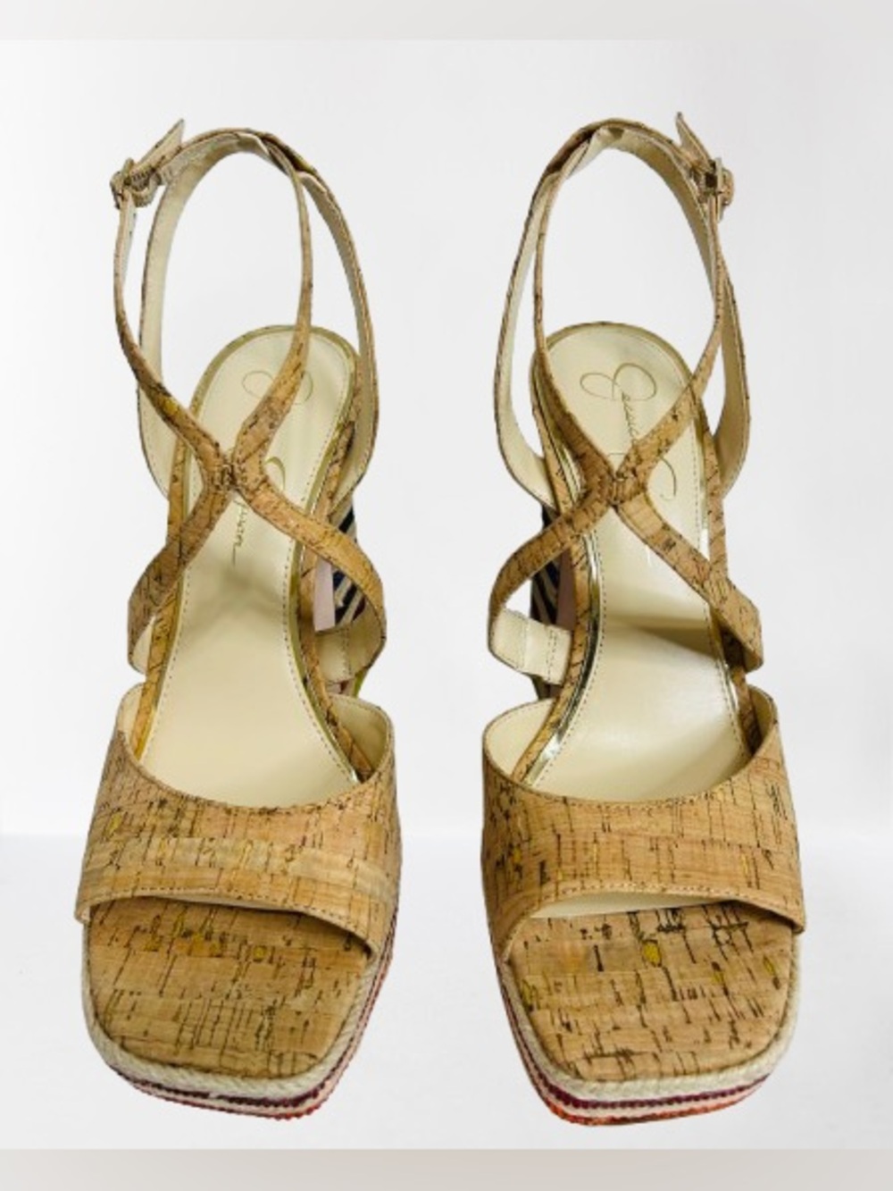 Jessica Simpson Women’s Dosia Strappy Platform Dress Sandals - Picture 13 of 15